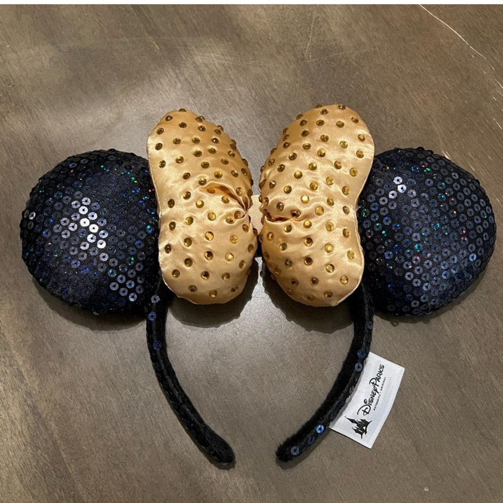 Beauty and the Beast Sequin and Jewel Mickey Ears